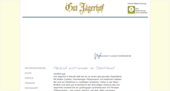 Desktop Screenshot of gut-jaegerhof.de